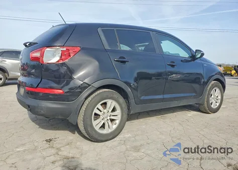 2011 Kia Sportage Lx from USA, damaged, VIN KNDPBCA24B7096879